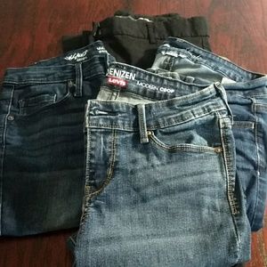 Size 2 assorted pants/shorts